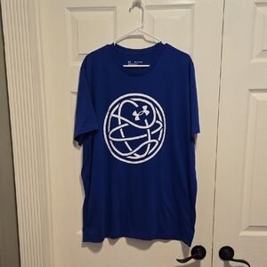 Under Armour Blue Short Sleeve Tee